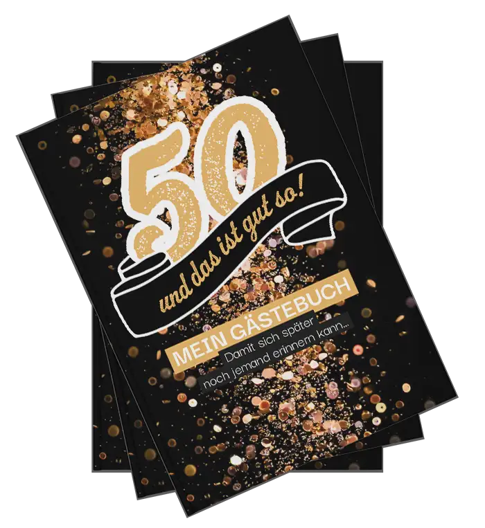 Gästebuch 50. Geburtstag