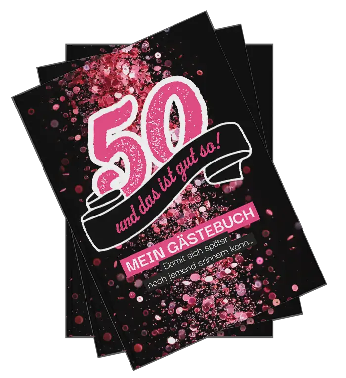 Gästebuch 50. Geburtstag