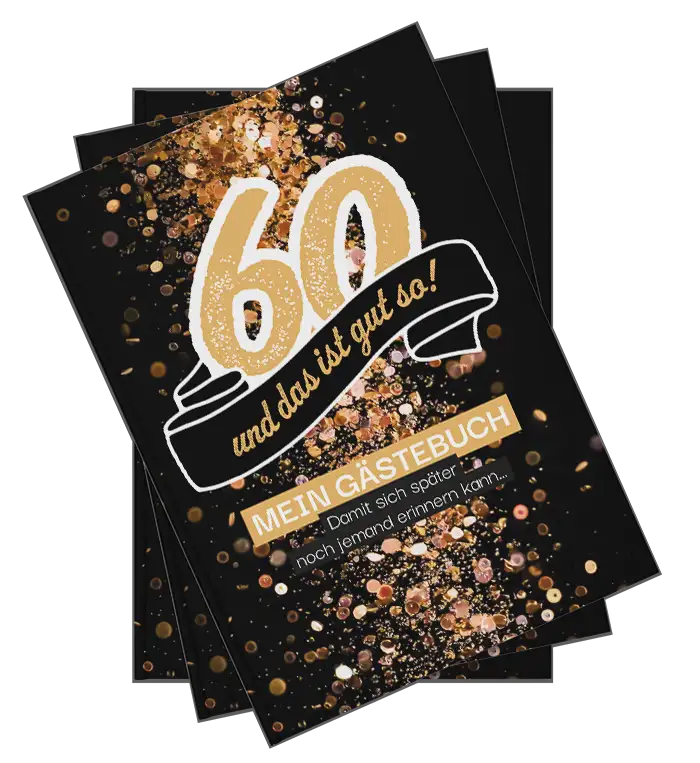 Gästebuch 60. Geburtstag