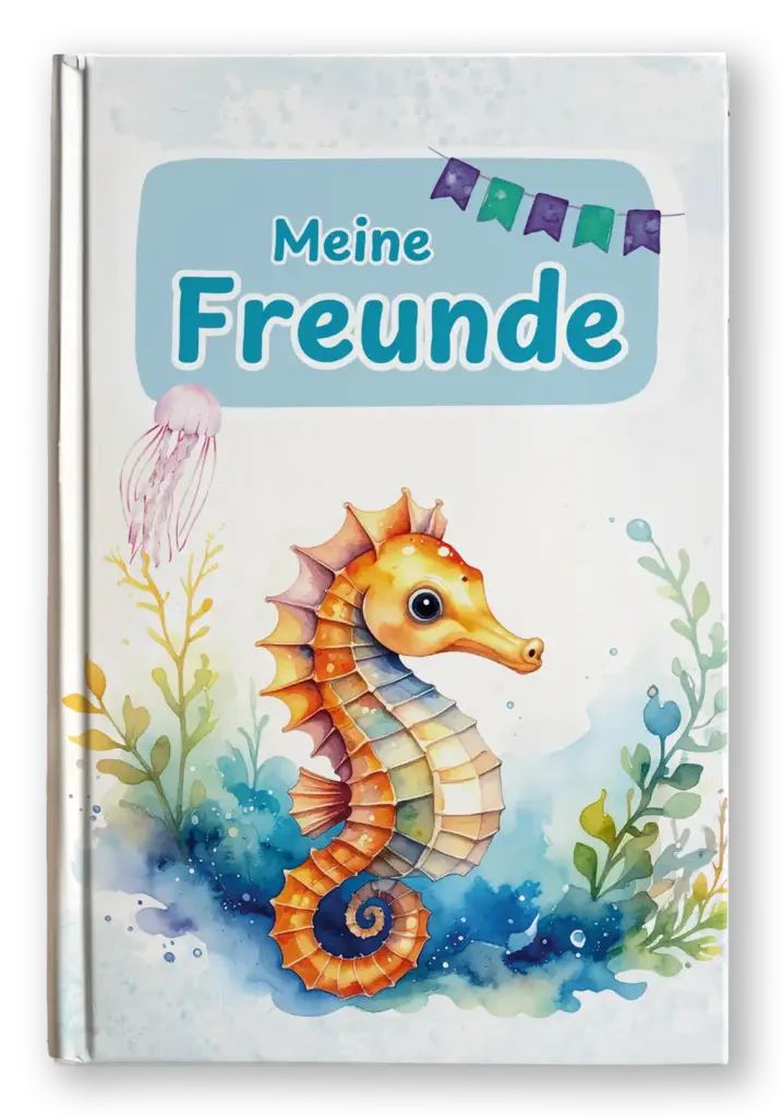 Freundebuch Seepferdchen