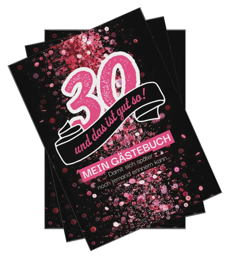 Gästebuch zum 30. Geburtstag