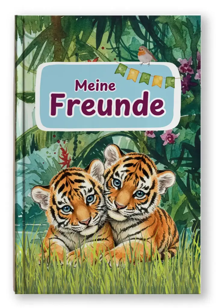 Freundebuch-Tiger