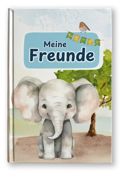 Freundebuch Elefant