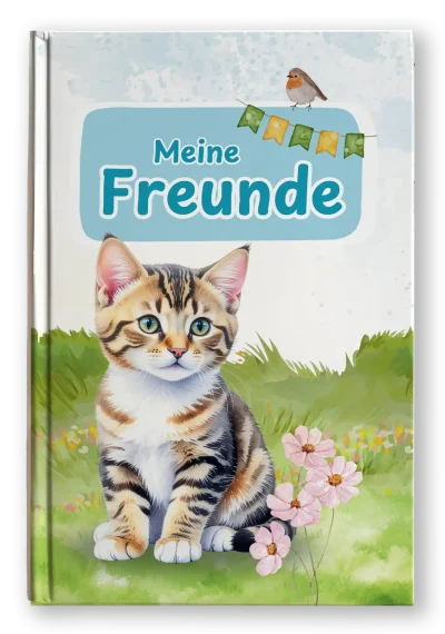 Freundebuch-Katze
