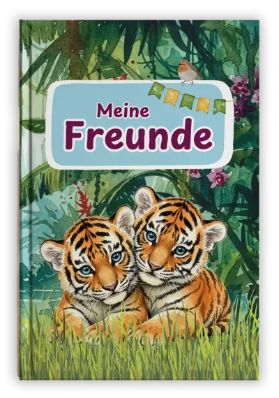 Freundebuch Tiger