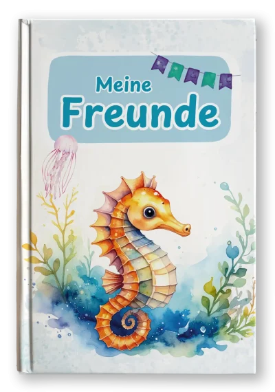 Freundebuch Seepferdchen