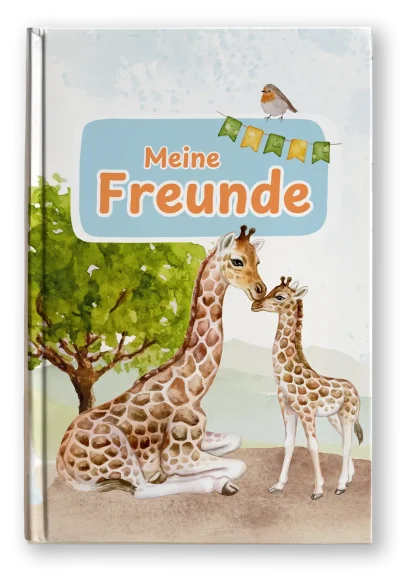 Freundebuch Giraffe